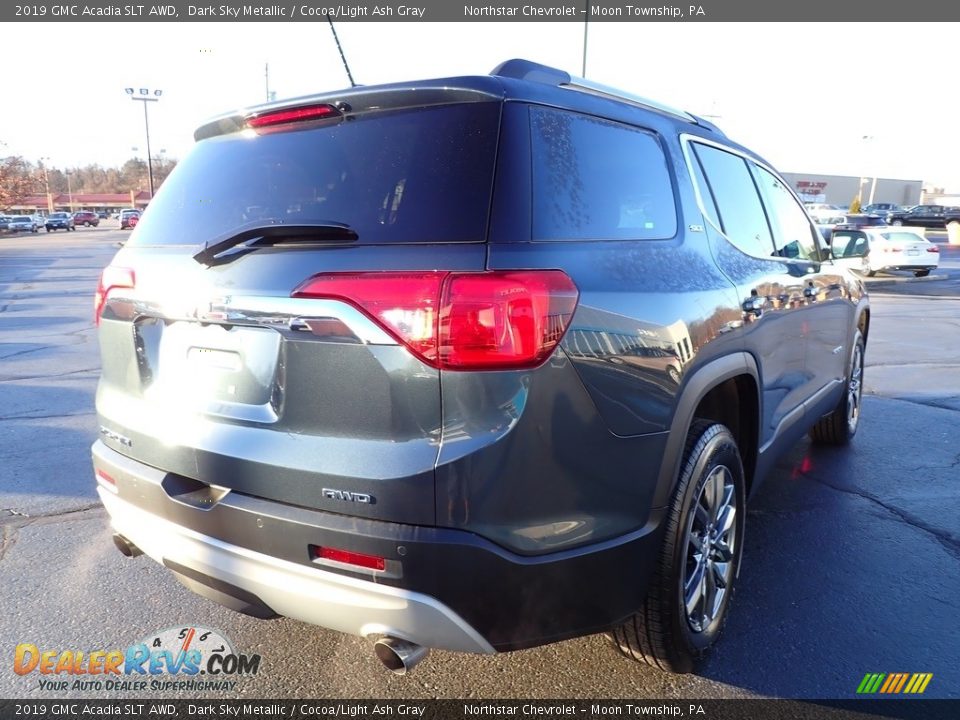 2019 GMC Acadia SLT AWD Dark Sky Metallic / Cocoa/Light Ash Gray Photo #8