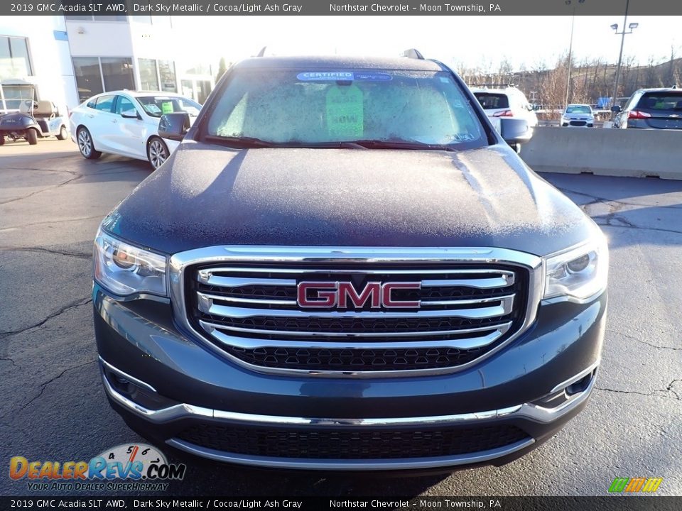 2019 GMC Acadia SLT AWD Dark Sky Metallic / Cocoa/Light Ash Gray Photo #10