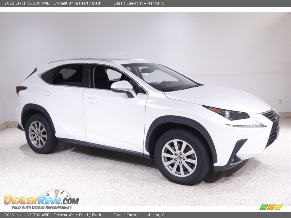 2019 Lexus NX 300 AWD Eminent White Pearl / Black Photo #1
