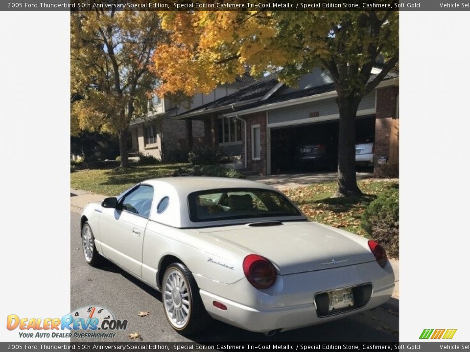 2005 Ford Thunderbird 50th Anniversary Special Edition Special Edition Cashmere Tri-Coat Metallic / Special Edition Stone, Cashmere, Soft Gold Photo #13
