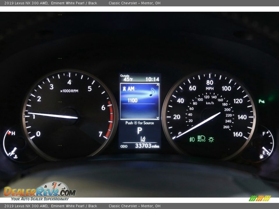 2019 Lexus NX 300 AWD Eminent White Pearl / Black Photo #8