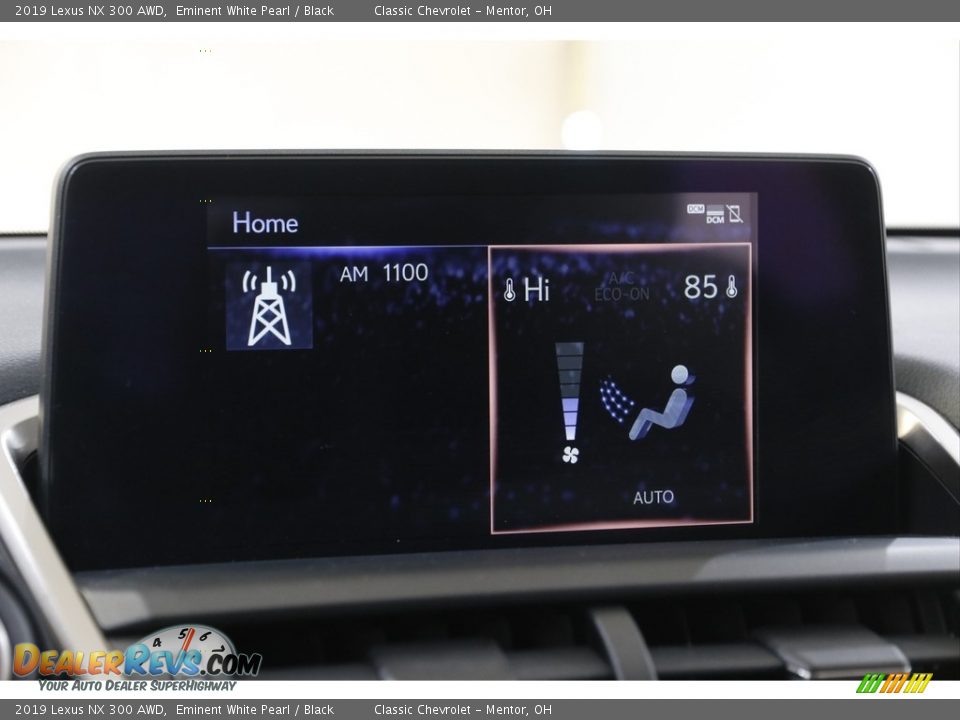 2019 Lexus NX 300 AWD Eminent White Pearl / Black Photo #12