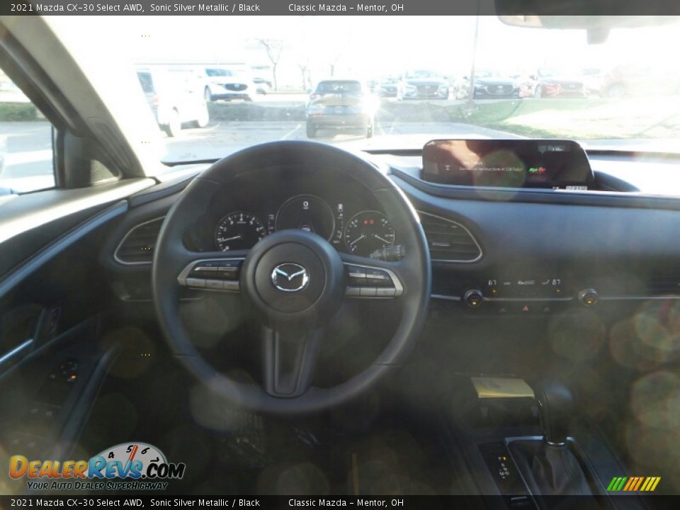 2021 Mazda CX-30 Select AWD Sonic Silver Metallic / Black Photo #4