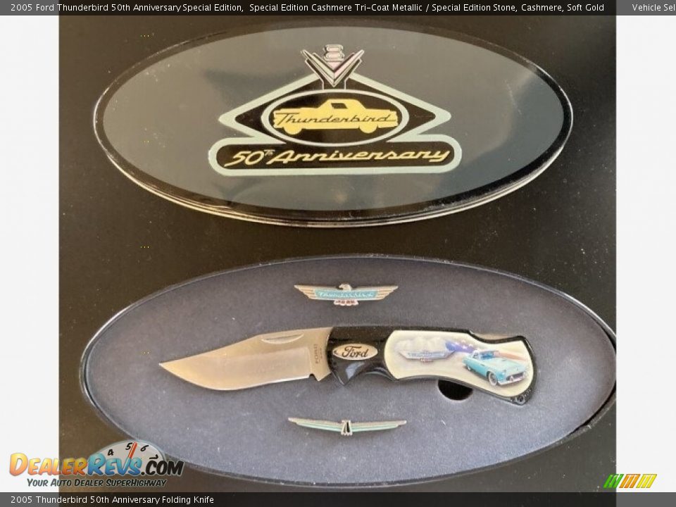 2005 Thunderbird 50th Anniversary Folding Knife - 2005 Ford Thunderbird