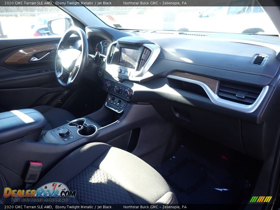 2020 GMC Terrain SLE AWD Ebony Twilight Metallic / Jet Black Photo #6