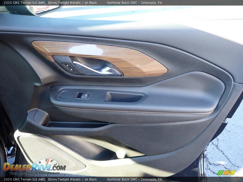 2020 GMC Terrain SLE AWD Ebony Twilight Metallic / Jet Black Photo #7