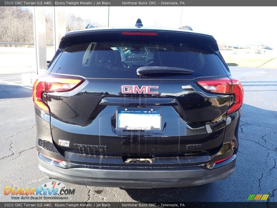 2020 GMC Terrain SLE AWD Ebony Twilight Metallic / Jet Black Photo #10