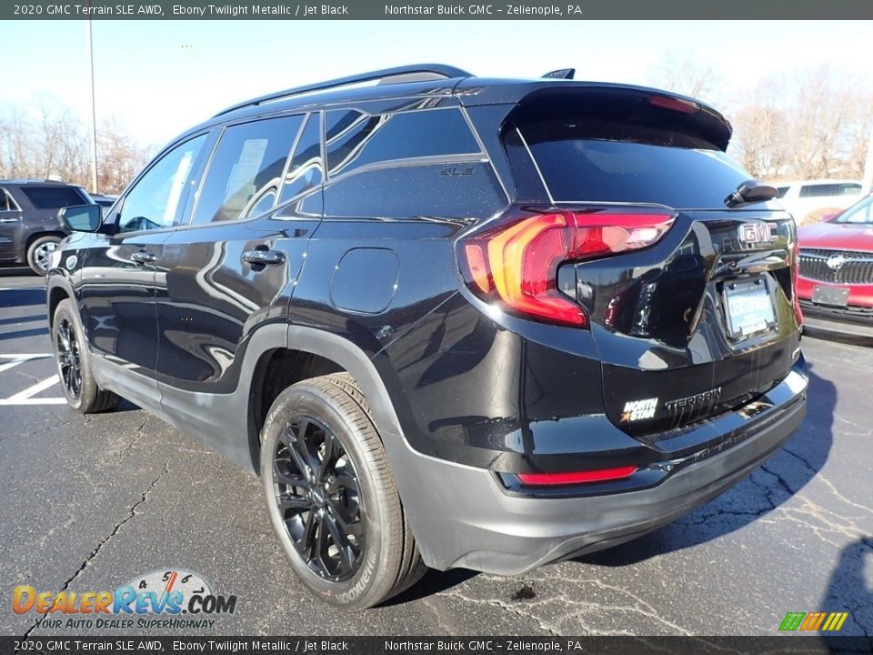 2020 GMC Terrain SLE AWD Ebony Twilight Metallic / Jet Black Photo #12