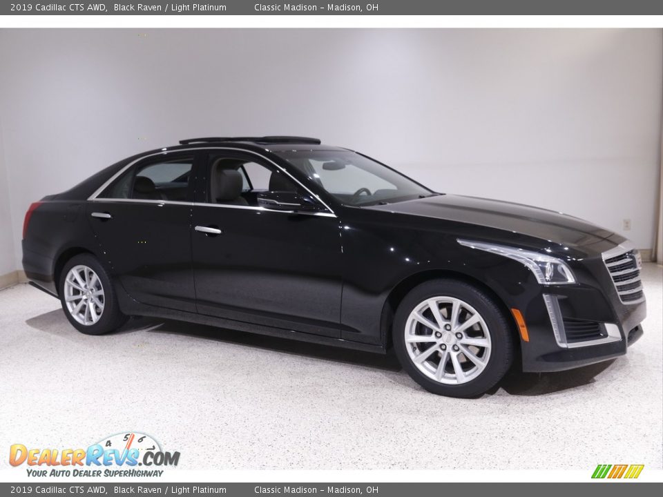 2019 Cadillac CTS AWD Black Raven / Light Platinum Photo #1
