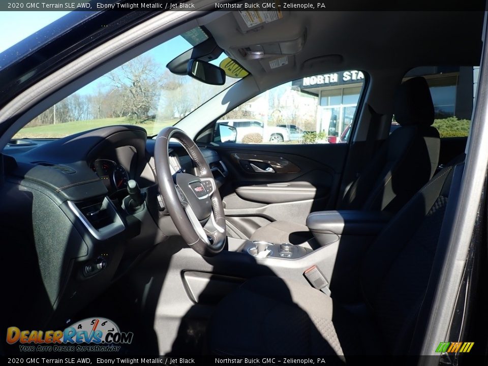 2020 GMC Terrain SLE AWD Ebony Twilight Metallic / Jet Black Photo #16