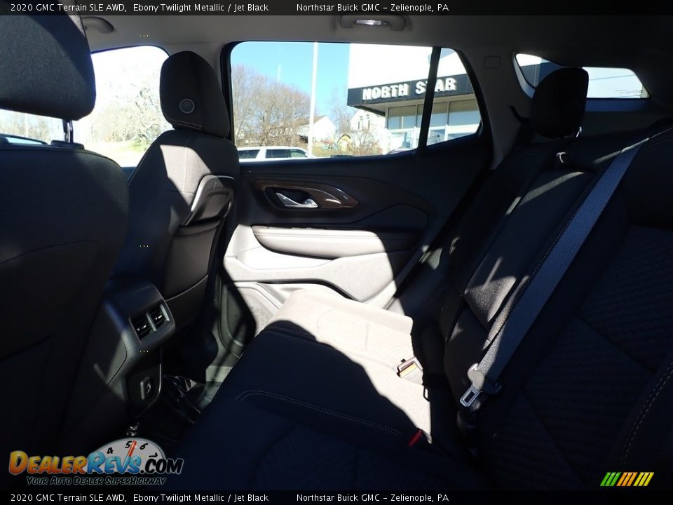 2020 GMC Terrain SLE AWD Ebony Twilight Metallic / Jet Black Photo #17