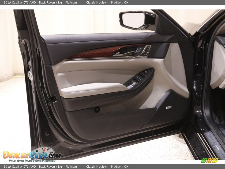 2019 Cadillac CTS AWD Black Raven / Light Platinum Photo #4