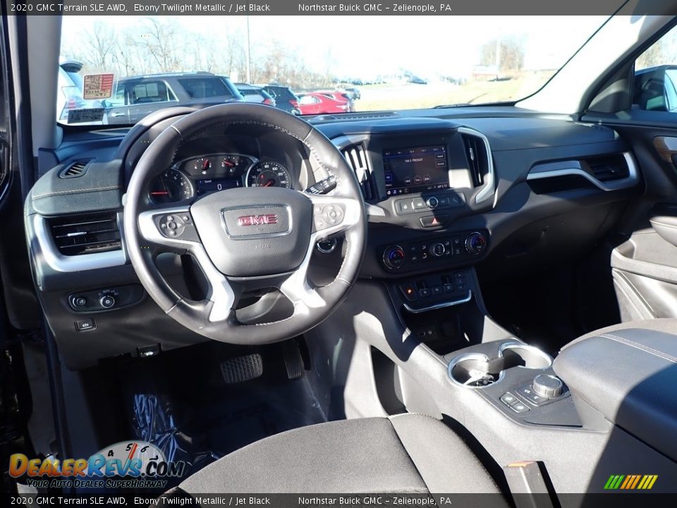 2020 GMC Terrain SLE AWD Ebony Twilight Metallic / Jet Black Photo #18