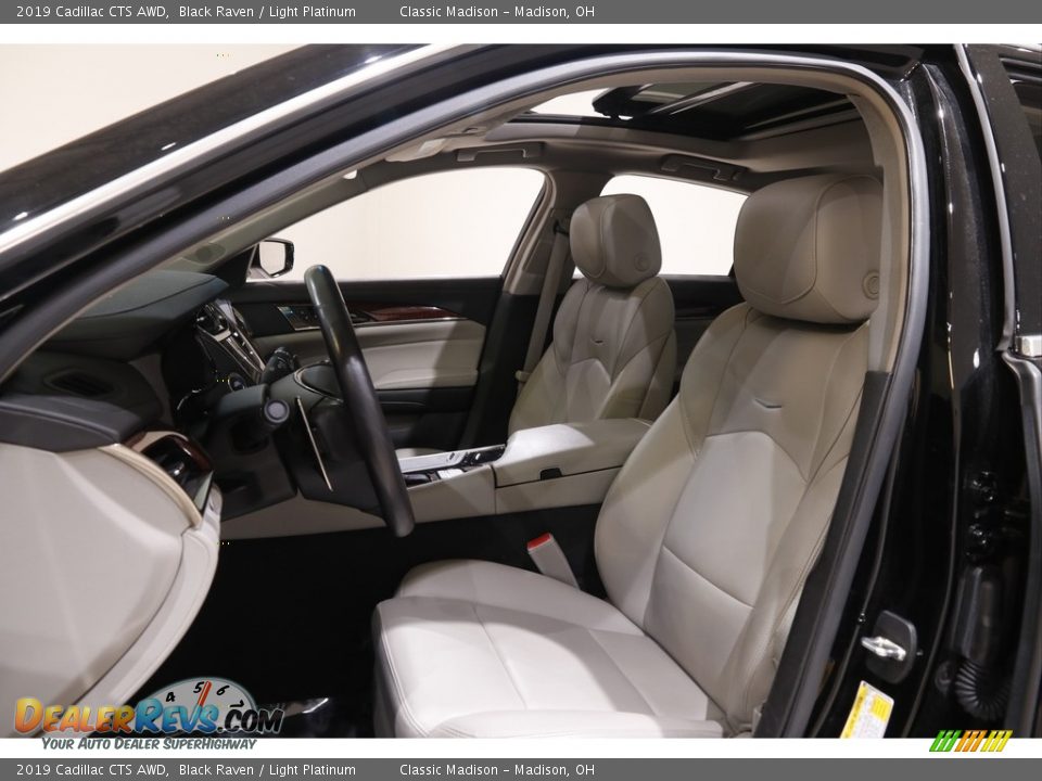 2019 Cadillac CTS AWD Black Raven / Light Platinum Photo #5