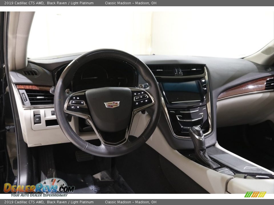 2019 Cadillac CTS AWD Black Raven / Light Platinum Photo #6