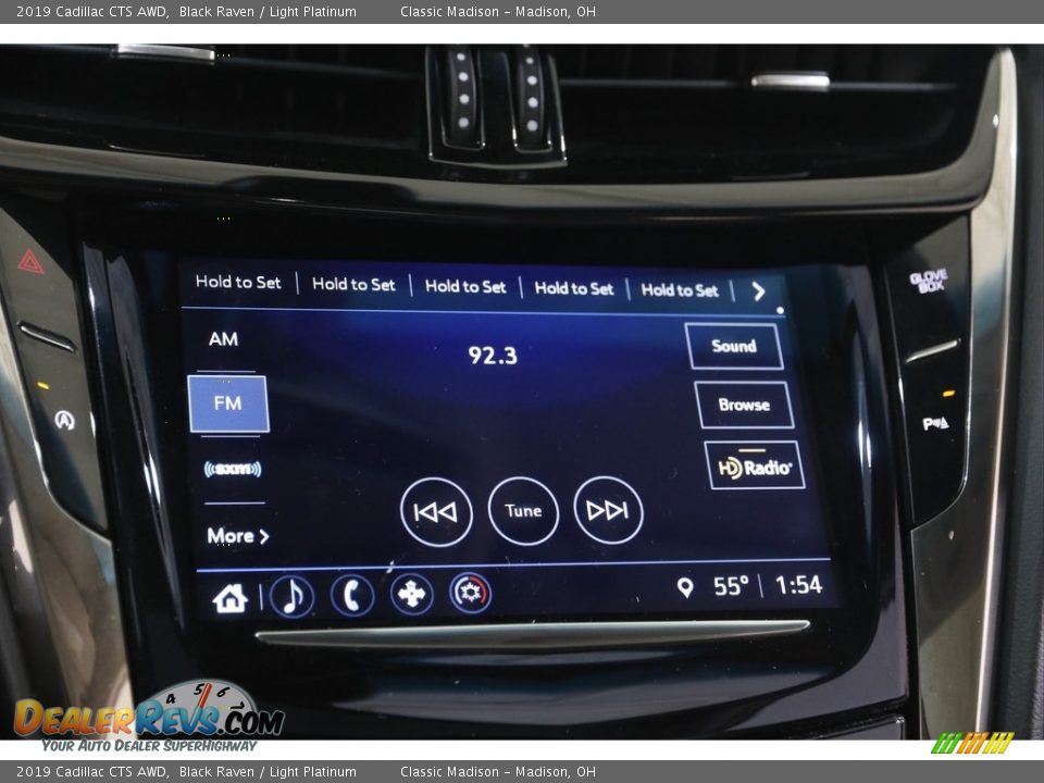 2019 Cadillac CTS AWD Black Raven / Light Platinum Photo #10