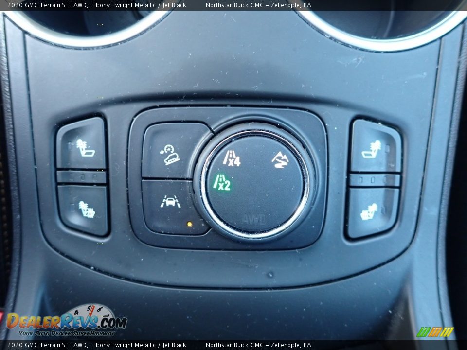 2020 GMC Terrain SLE AWD Ebony Twilight Metallic / Jet Black Photo #25