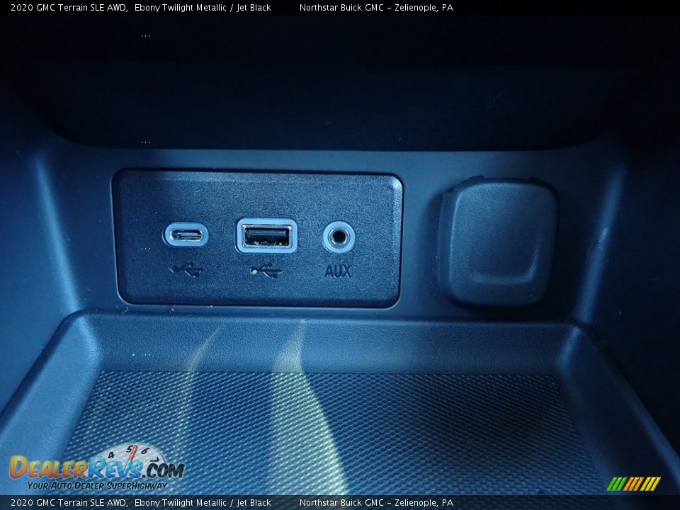 2020 GMC Terrain SLE AWD Ebony Twilight Metallic / Jet Black Photo #26