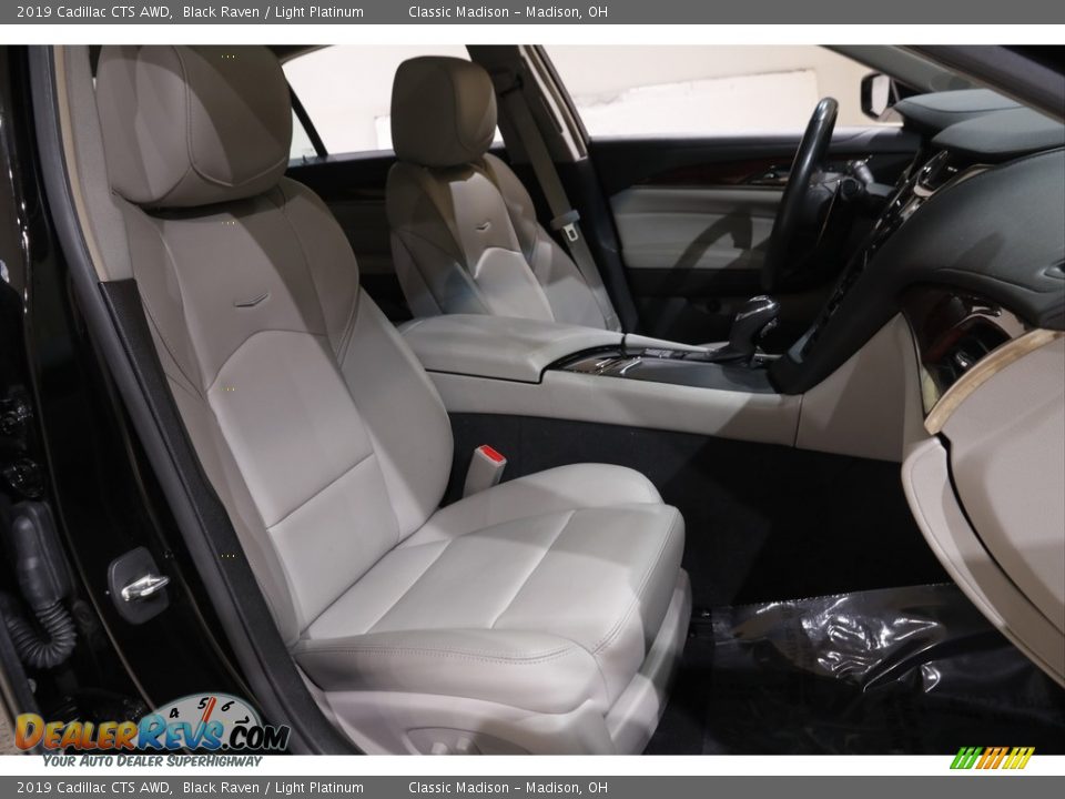 2019 Cadillac CTS AWD Black Raven / Light Platinum Photo #15