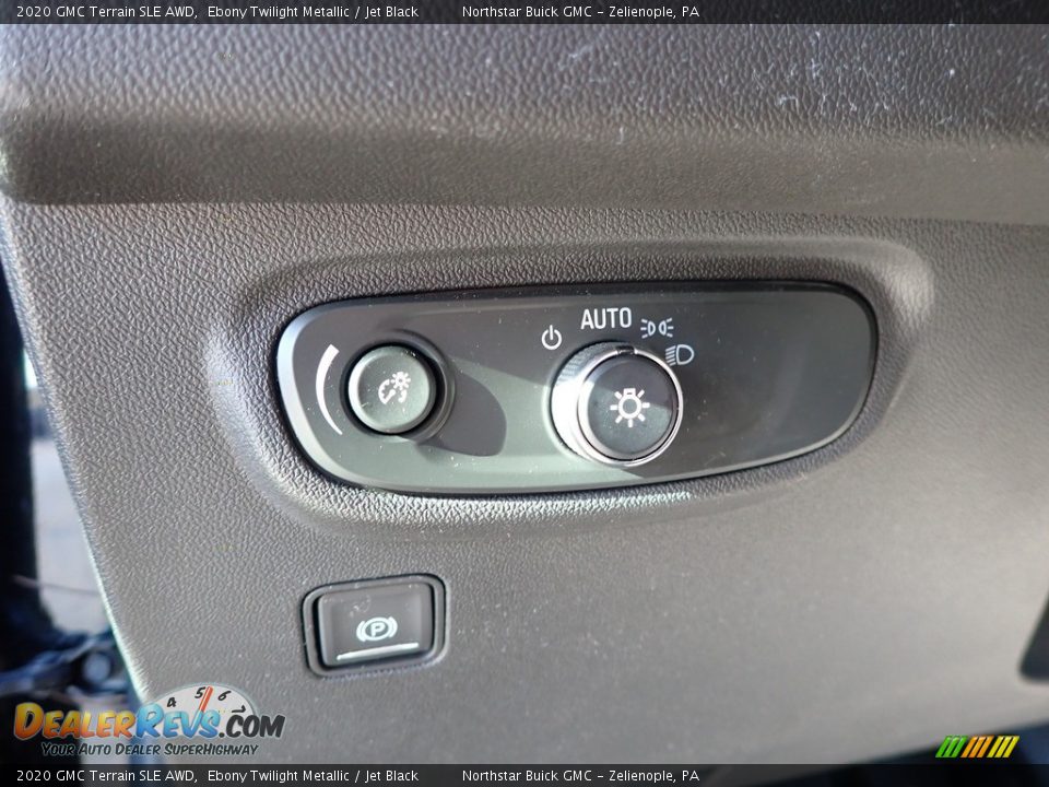 2020 GMC Terrain SLE AWD Ebony Twilight Metallic / Jet Black Photo #28