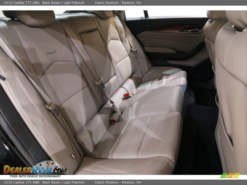 2019 Cadillac CTS AWD Black Raven / Light Platinum Photo #16