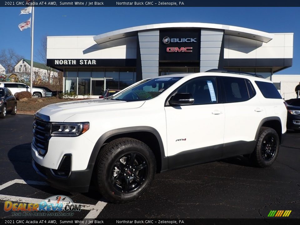 2021 GMC Acadia AT4 AWD Summit White / Jet Black Photo #1