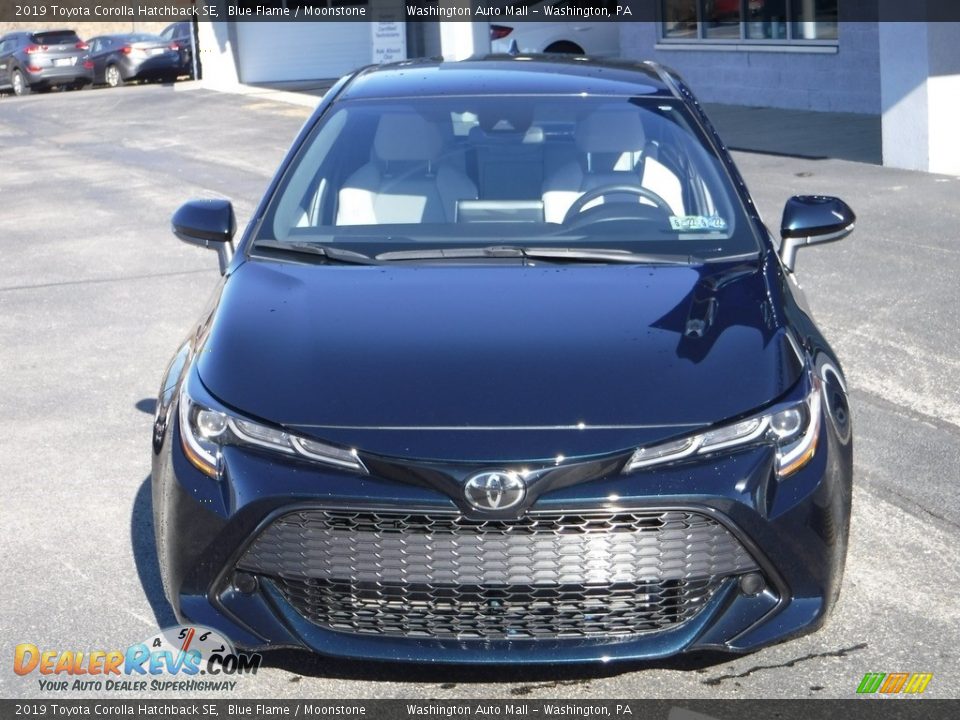 2019 Toyota Corolla Hatchback SE Blue Flame / Moonstone Photo #4