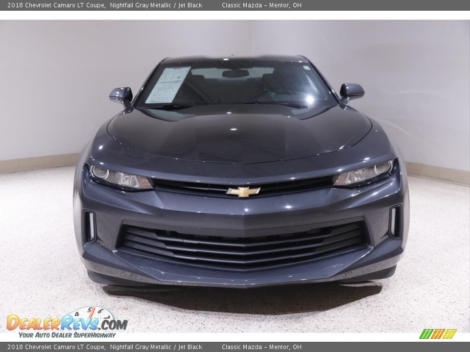 2018 Chevrolet Camaro LT Coupe Nightfall Gray Metallic / Jet Black Photo #2