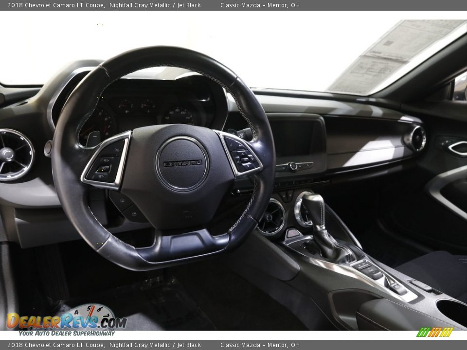 2018 Chevrolet Camaro LT Coupe Nightfall Gray Metallic / Jet Black Photo #6