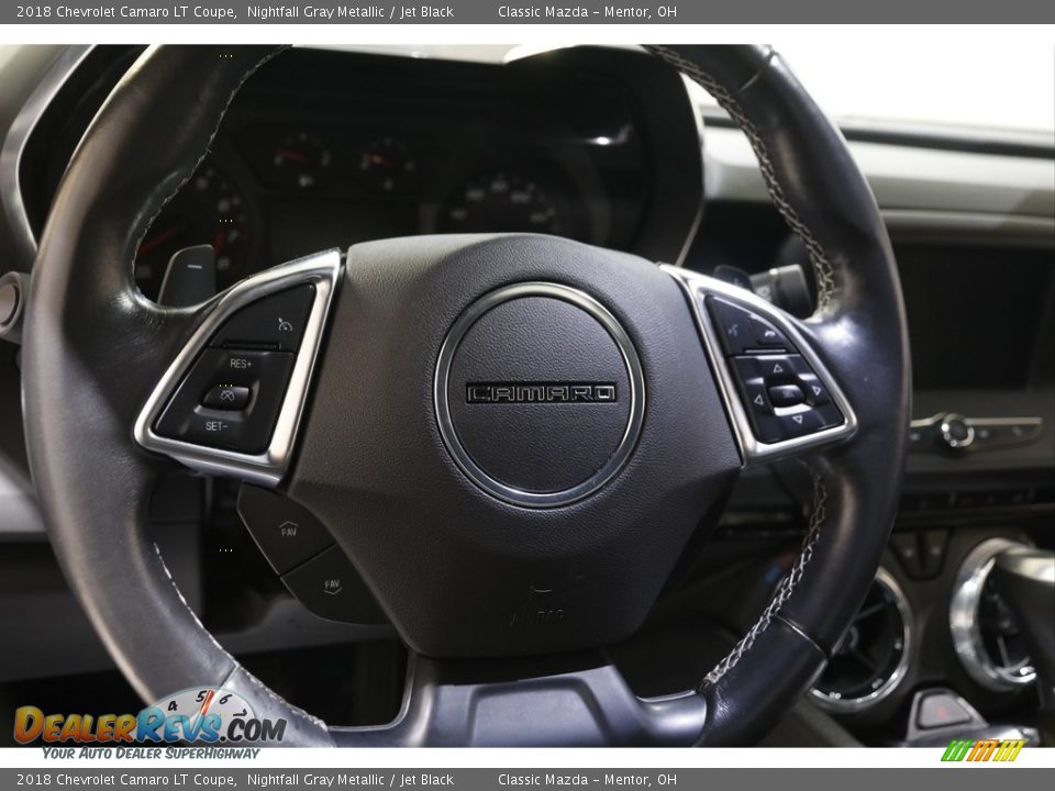 2018 Chevrolet Camaro LT Coupe Nightfall Gray Metallic / Jet Black Photo #7