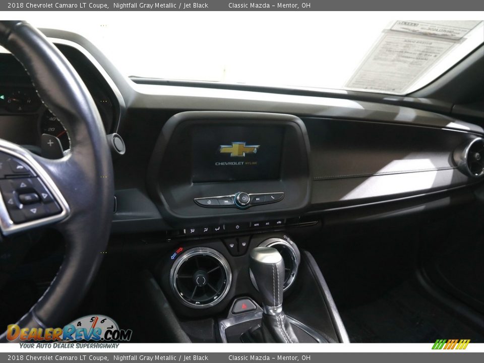 2018 Chevrolet Camaro LT Coupe Nightfall Gray Metallic / Jet Black Photo #9