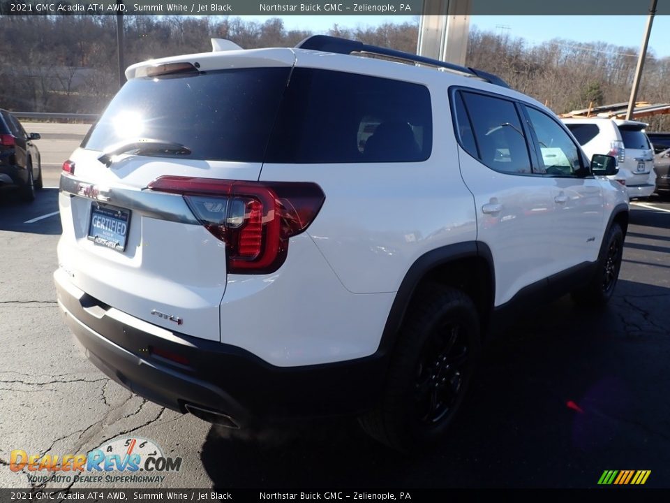 2021 GMC Acadia AT4 AWD Summit White / Jet Black Photo #8