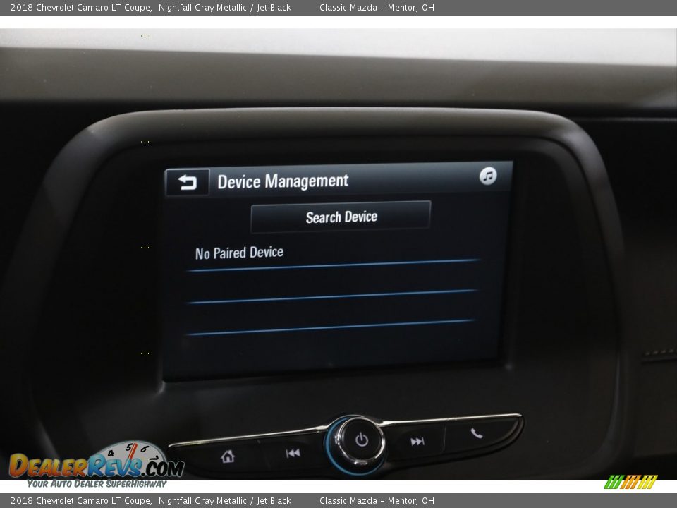 2018 Chevrolet Camaro LT Coupe Nightfall Gray Metallic / Jet Black Photo #11