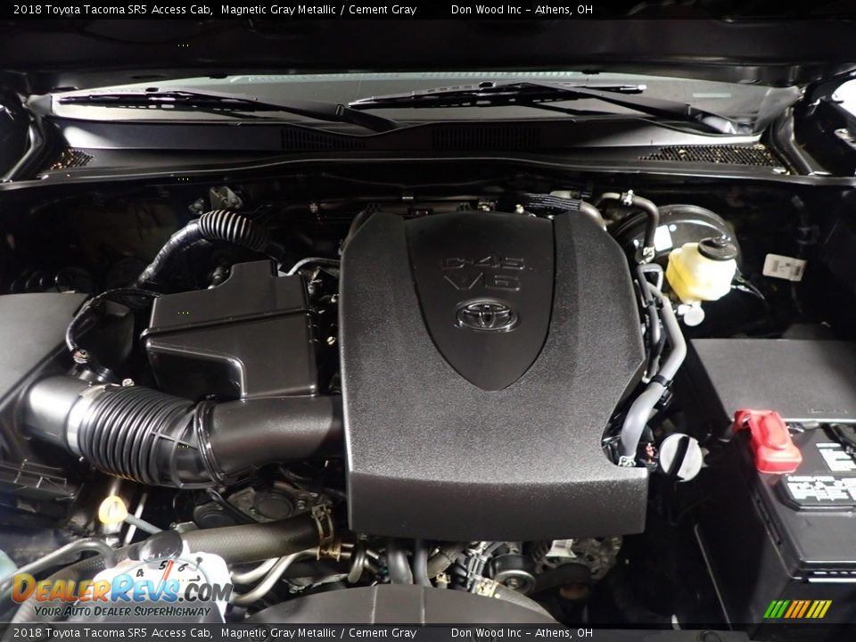 2018 Toyota Tacoma SR5 Access Cab Magnetic Gray Metallic / Cement Gray Photo #7