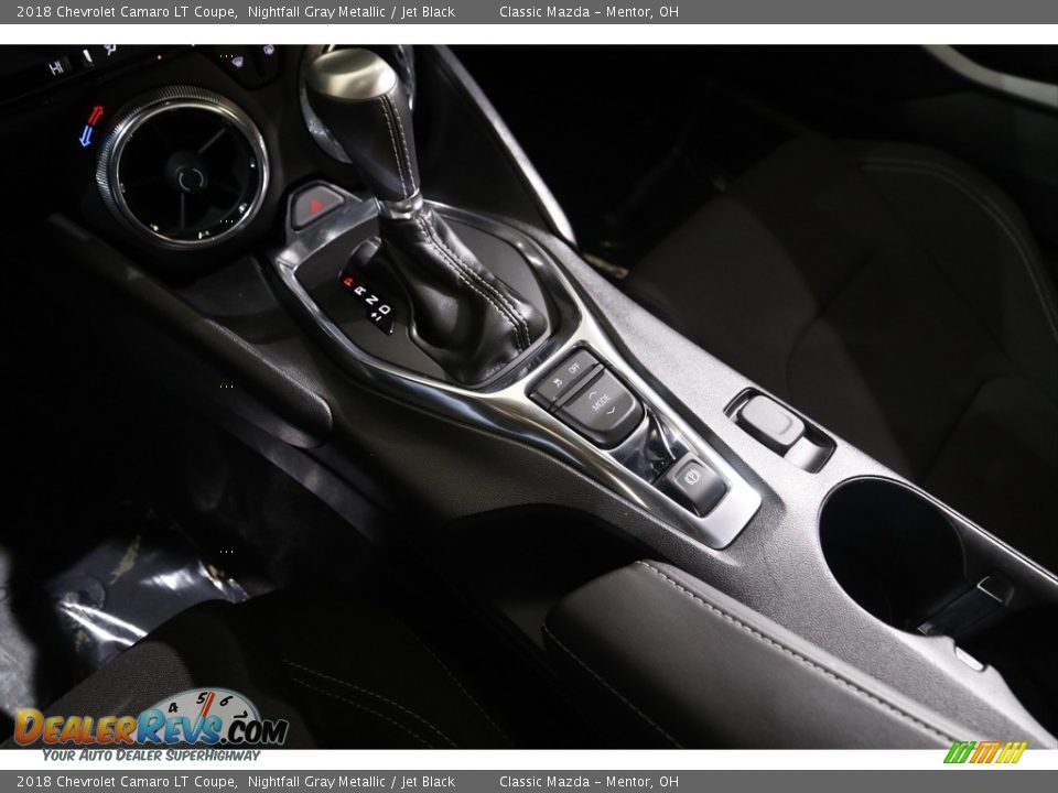 2018 Chevrolet Camaro LT Coupe Nightfall Gray Metallic / Jet Black Photo #12