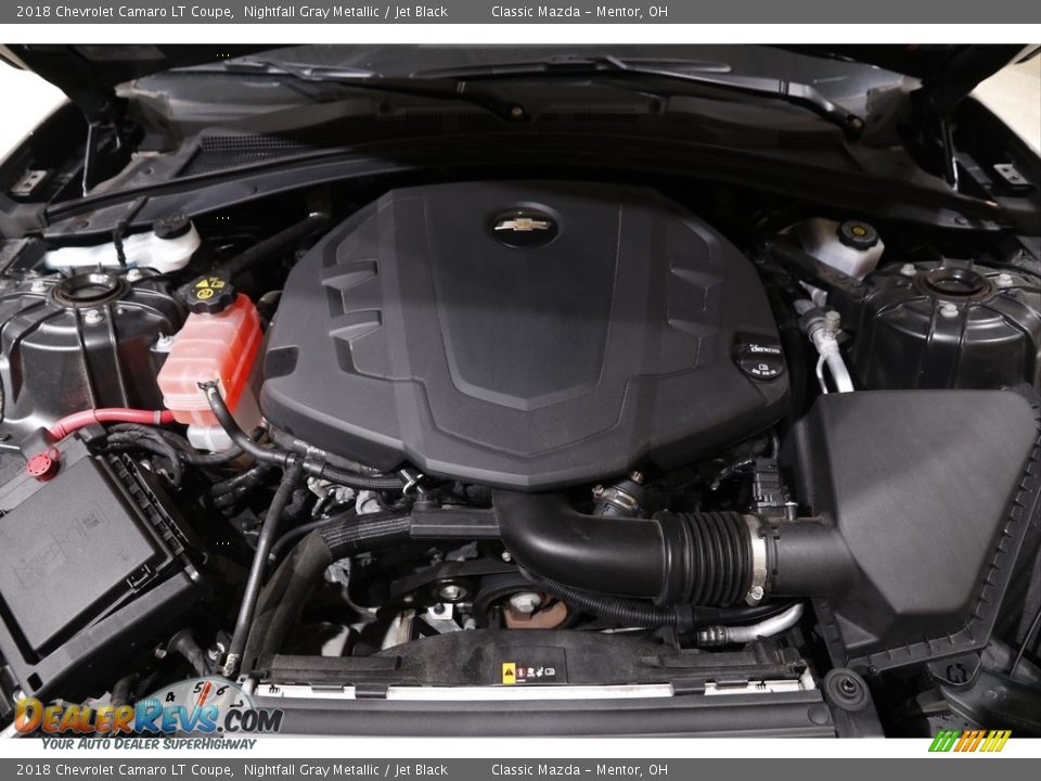 2018 Chevrolet Camaro LT Coupe Nightfall Gray Metallic / Jet Black Photo #17
