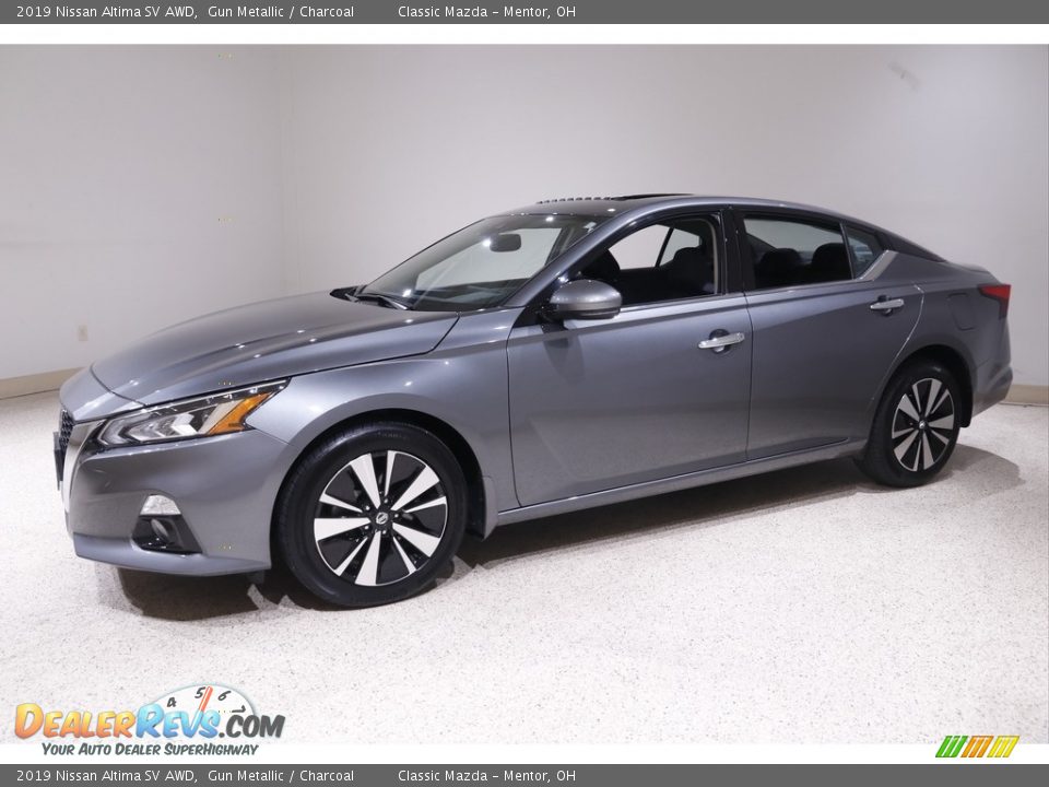 2019 Nissan Altima SV AWD Gun Metallic / Charcoal Photo #3