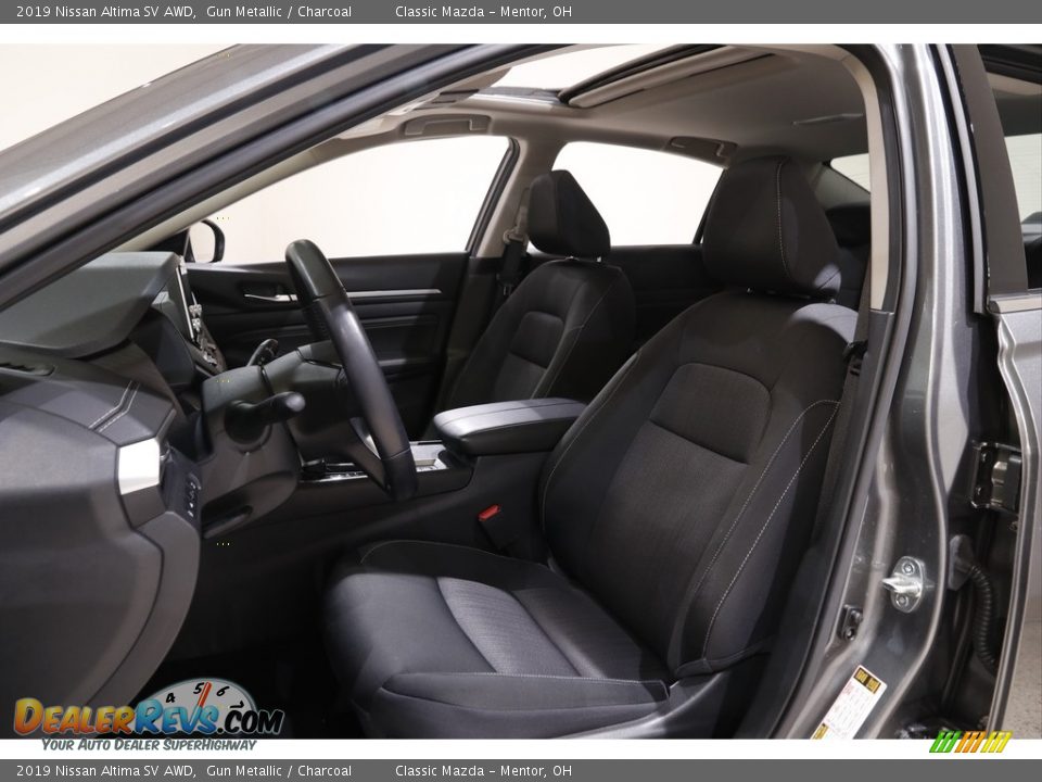 2019 Nissan Altima SV AWD Gun Metallic / Charcoal Photo #5