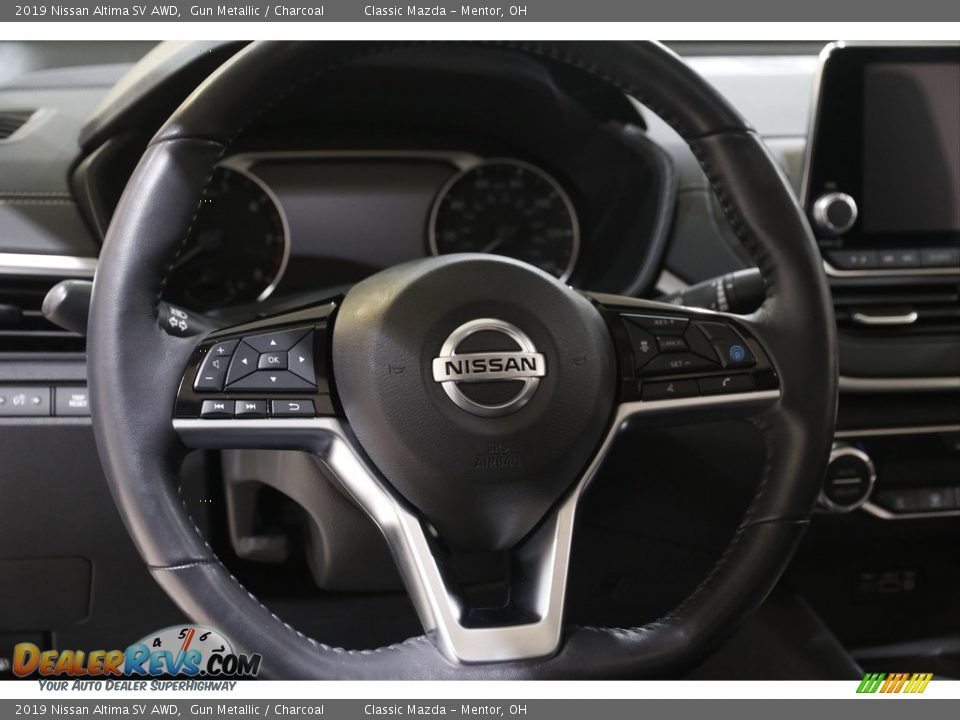 2019 Nissan Altima SV AWD Gun Metallic / Charcoal Photo #7
