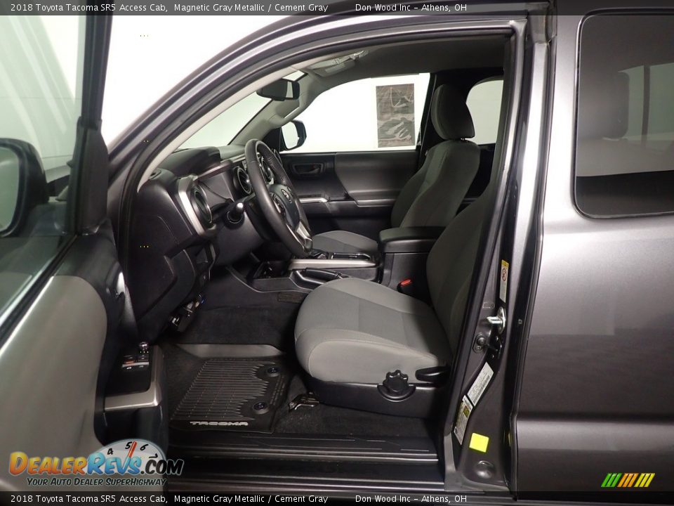 2018 Toyota Tacoma SR5 Access Cab Magnetic Gray Metallic / Cement Gray Photo #21