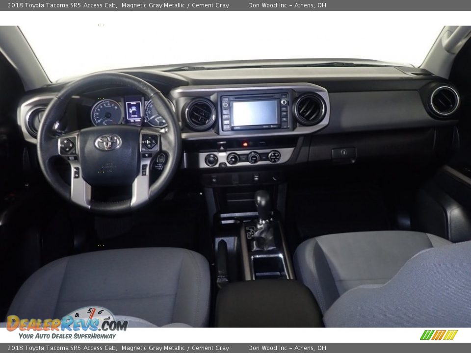 2018 Toyota Tacoma SR5 Access Cab Magnetic Gray Metallic / Cement Gray Photo #23