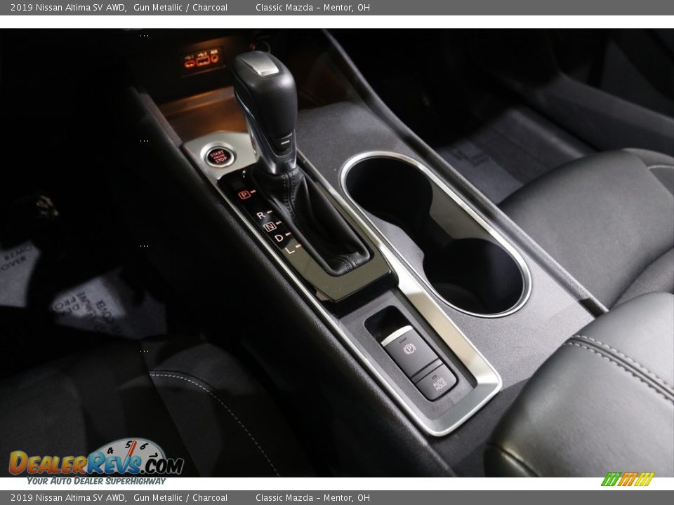 2019 Nissan Altima SV AWD Gun Metallic / Charcoal Photo #12