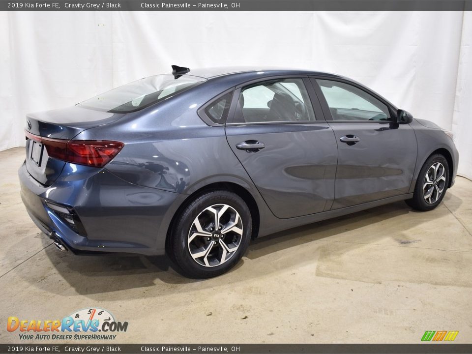 2019 Kia Forte FE Gravity Grey / Black Photo #2