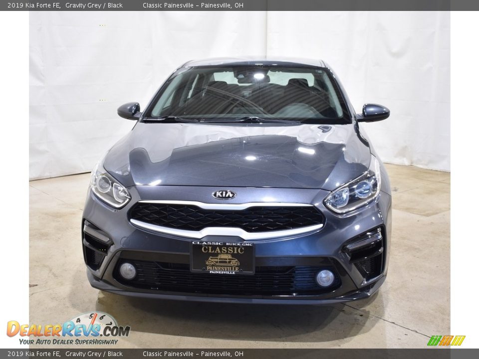 2019 Kia Forte FE Gravity Grey / Black Photo #4