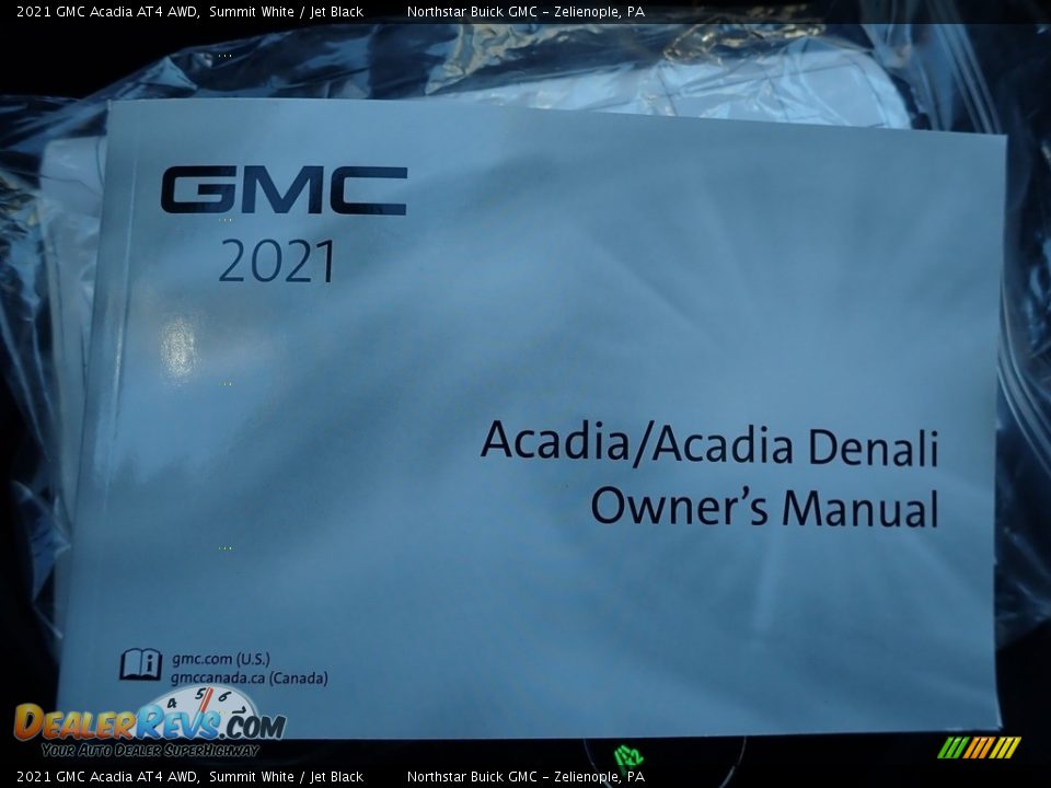 2021 GMC Acadia AT4 AWD Summit White / Jet Black Photo #29