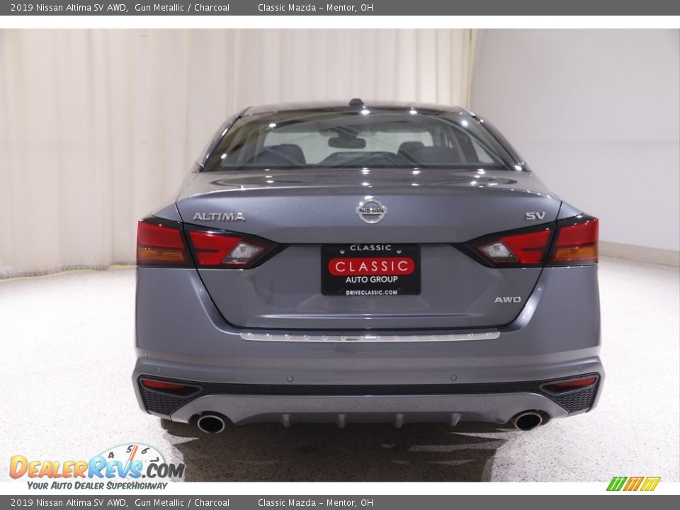 2019 Nissan Altima SV AWD Gun Metallic / Charcoal Photo #17