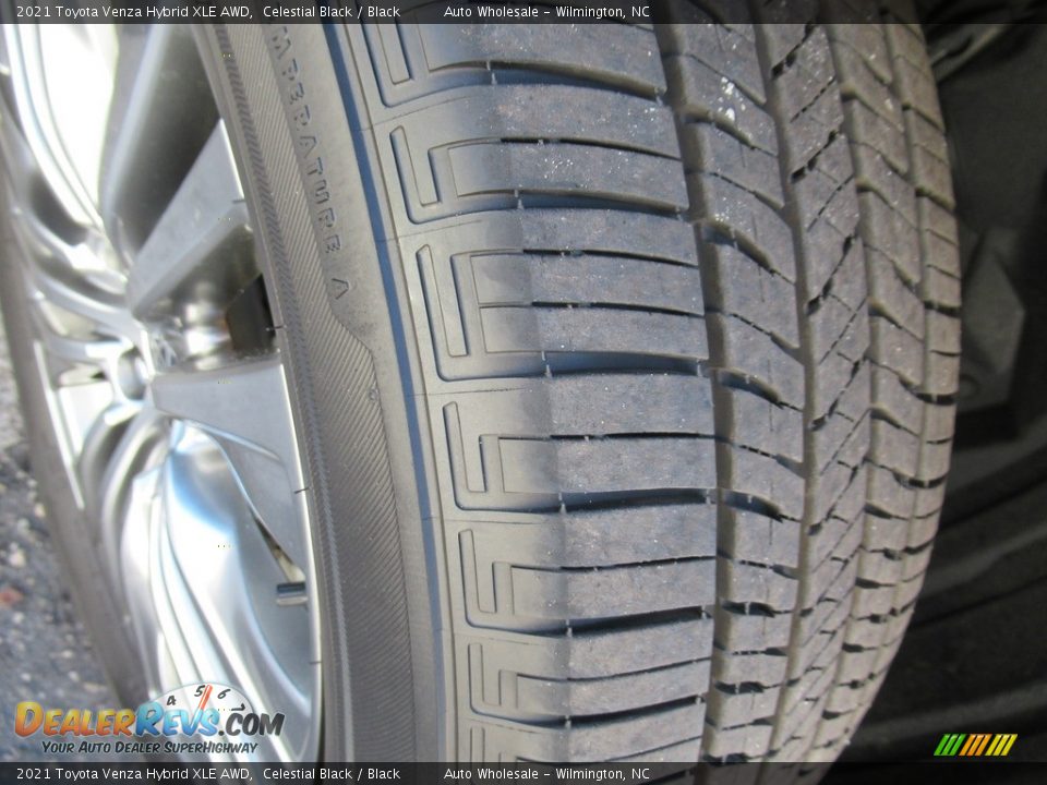 2021 Toyota Venza Hybrid XLE AWD Celestial Black / Black Photo #9