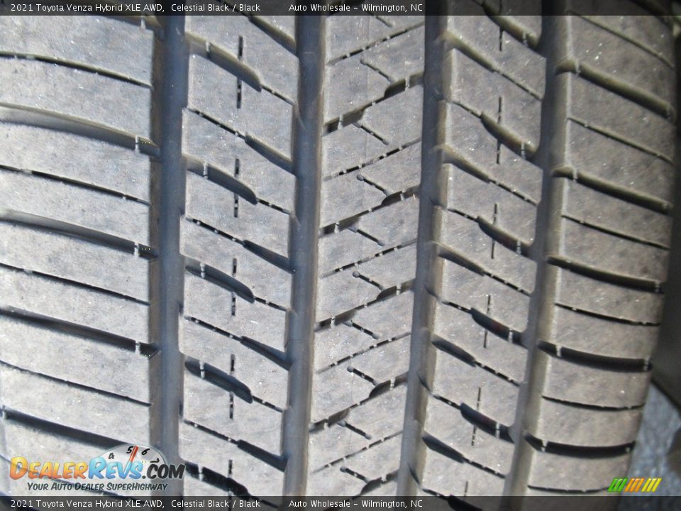2021 Toyota Venza Hybrid XLE AWD Celestial Black / Black Photo #10