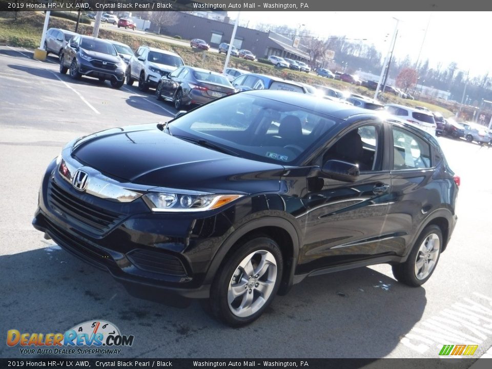 2019 Honda HR-V LX AWD Crystal Black Pearl / Black Photo #5