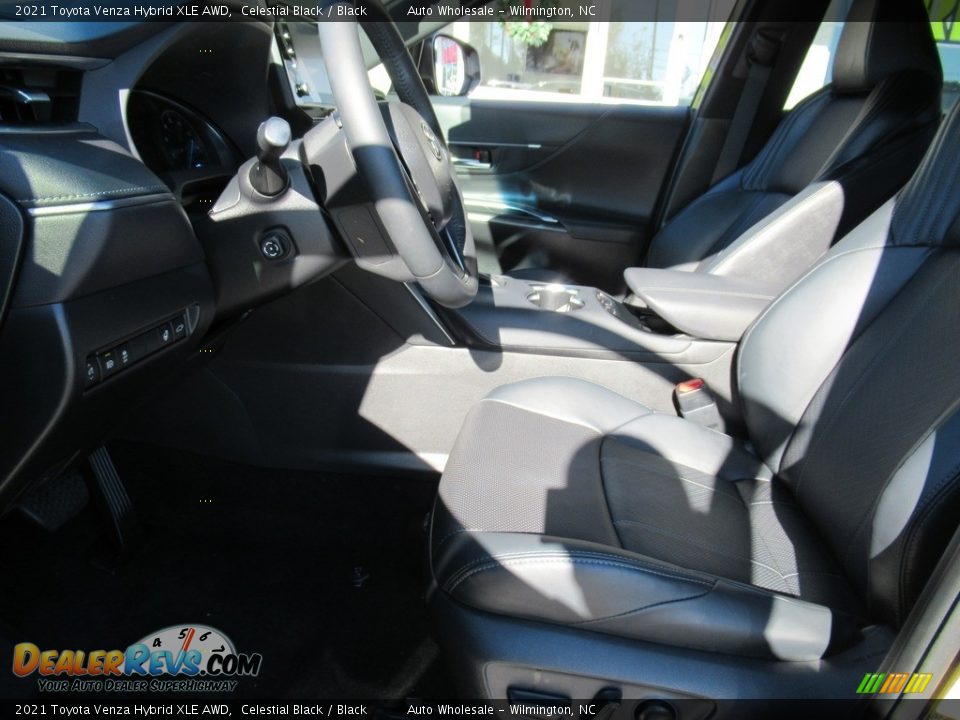 2021 Toyota Venza Hybrid XLE AWD Celestial Black / Black Photo #11